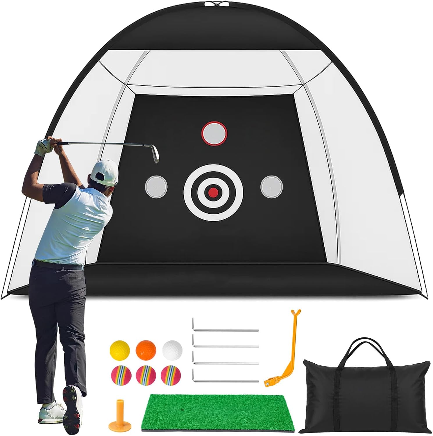 Golf practice net